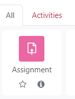 Moodle 4 Assignment Button